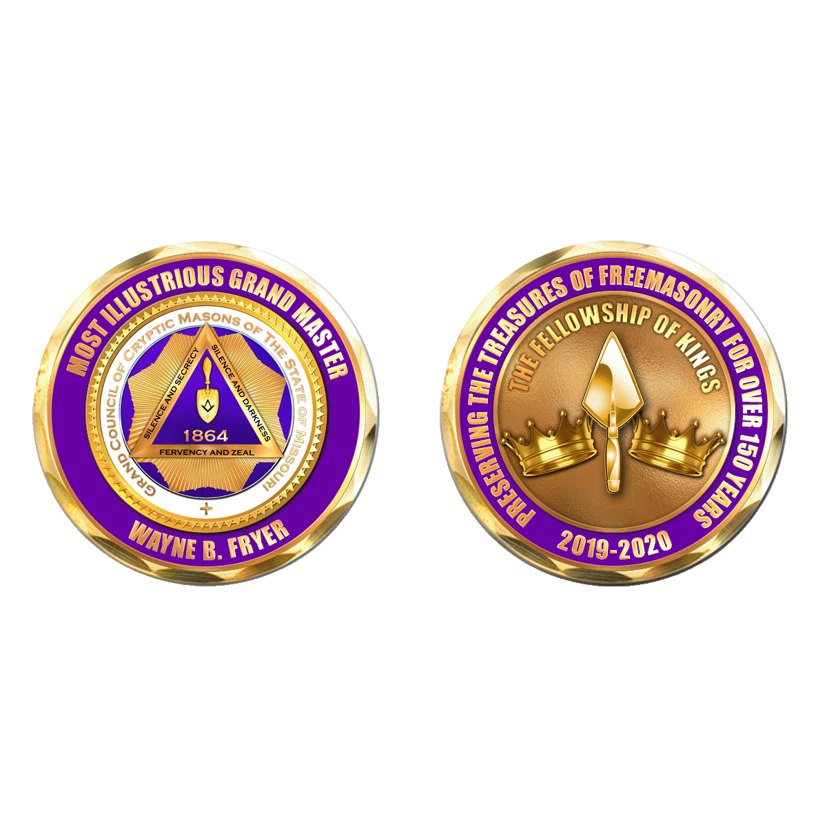 2019 Wayne Fryer Coin